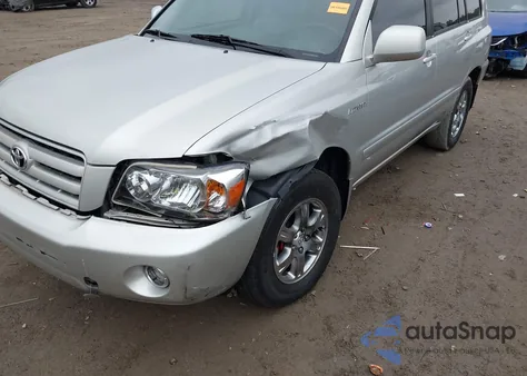 2004 Toyota Highlander Limited V6 z USA, uszkodzony, nr VIN JTEDP21A040017544